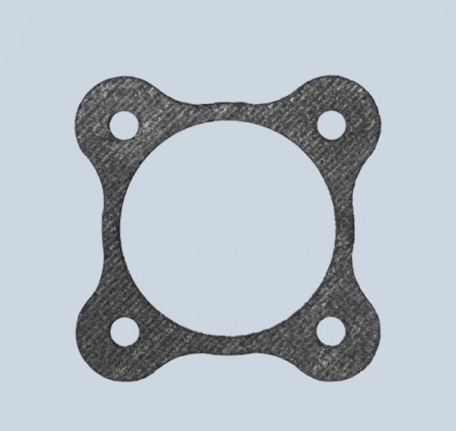 фото прокладка фланца металлорукава евро (круглая большая) гофрированная 54115-1203023 