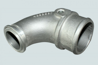 Патрубок турбины угловой впуск.(ISBe) DCEC 4898587 купить у ЛОРРИ ТРАНС фото патрубок турбины угловой впуск.(isbe) dcec 4898587