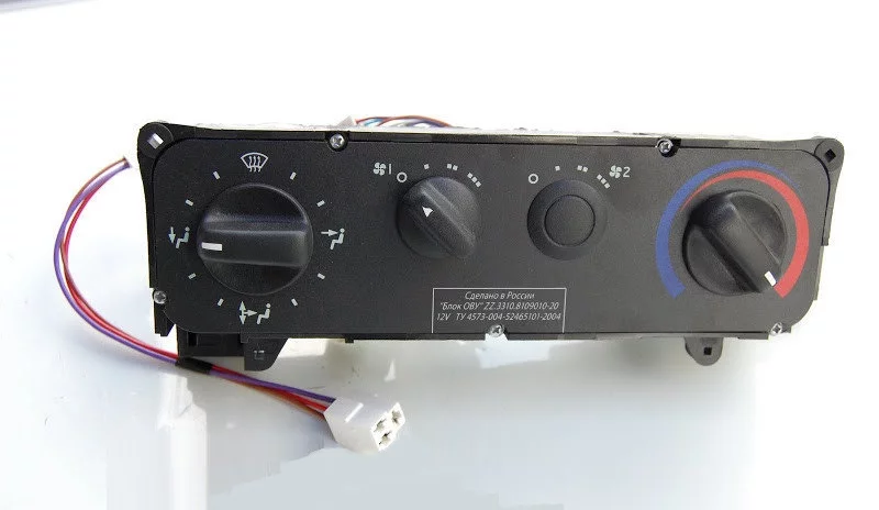 купить Блок управления отопителем 3310, 3302 нов. панель 3-х местн 